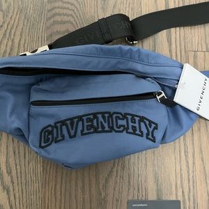 Givenchy belt bag blue